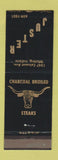 Matchbook Cover - Juster Steaks Whiting IN