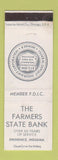 Matchbook Cover - Farmers State Bank Eminence IN