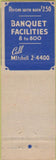 Matchbook Cover - Hotel Essex House Newark NJ