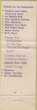 Matchbook Cover - President Hotel Motel Atlantic City NJ