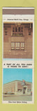 Matchbook Cover - First Federal Savings East Chicago IN