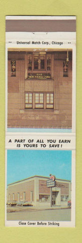 Matchbook Cover - First Federal Savings East Chicago IN