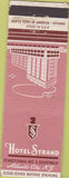Matchbook Cover - Hotel Strand Atlantic City NJ