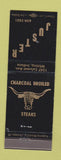 Matchbook Cover - Juster Steaks Whiting IN