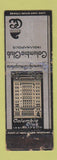 Matchbook Cover - Columbia Club Indianapolis IN WORN