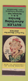 Matchbook Cover - Butler Advertising Syracuse IN