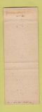 Matchbook Cover - Brown Derby Restaurant Evansville IN WEAR