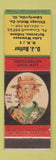 Matchbook Cover - DJ Butler Chicago MATch Syracuse IN