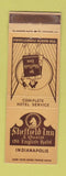 Matchbook Cover - Sheffield Inn Indianapolis IN WEAR