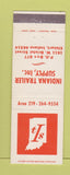 Matchbook Cover - Indiana Trailer Supply Elkhart IN