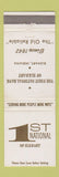 Matchbook Cover - First National Bank Elkhart IN