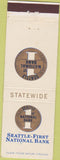 Matchbook Cover - Seattle First National Bank WA