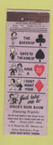Matchbook Cover - Speck's Rose Room Marrero LA