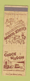 Matchbook Cover - The Chuck Wagon Lawrence KS