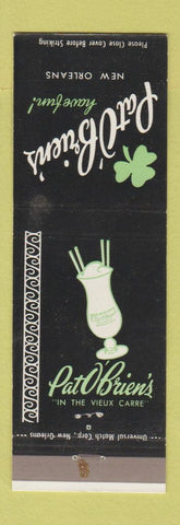Matchbook Cover - Pat O'Brien's New Orleans LA
