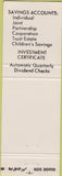 Matchbook Cover - BMF Savings Loan Cincinnati OH
