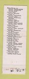 Matchbook Cover - Hotel Kansas Topeka KS