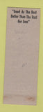 Matchbook Cover - Hotel Commerce Topeka KS