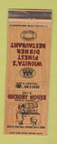 Matchbook Cover - Hickory House Wichita KS WEAR