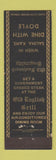 Matchbook Cover - Doyle Old English Grill Salina KS WEAR