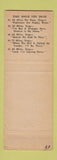 Matchbook Cover - Sunflower Motel Hiawatha KA WEAR