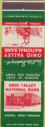 Matchbook Cover - Ohio Valley Bank Vienna WV