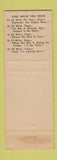 Matchbook Cover - Sunflower Motel Hiawatha KA WEAR