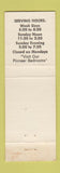 Matchbook Cover - Brookville Hotel KS