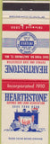 Matchbook Cover - Hearthstone Savings Baltimore MD