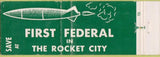 Matchbook Cover - First Federal Savings Huntsville AL