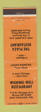 Matchbook Cover - Whising Well Restaurant East Chicago IL Munster Plaza