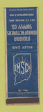 Matchbook Cover - Indiana Manufacturers Supply Indianapolis IN WORN