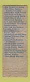 Matchbook Cover - Indiana Manufacturers Supply Indianapolis IN WORN