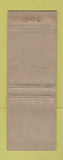 Matchbook Cover - Clifty Inn Madison IN WEAR