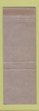 Matchbook Cover - Barnes Hotels France Paris IL Indianapolis IN WORN