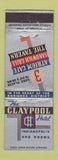 Matchbook Cover - Claypool Hotel Indianapolis IN WEAR