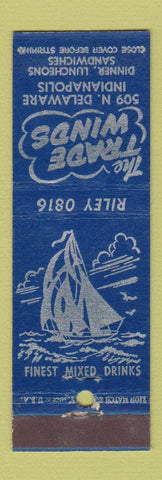 Matchbook Cover - Trade Winds Indianapolis IN restaurant