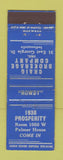 Matchbook Cover - Craig Brokerage Indianapolis IN