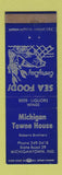 Matchbook Cover - Michigan Towne House Michigantown IN WEAR