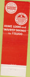 Matchbook Cover - Thrift Corner Bank Youngstown OH