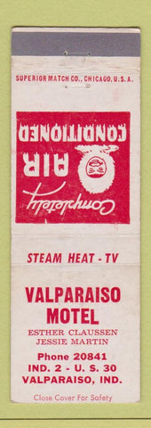 Matchbook Cover - Valparaiso Motel IN Eskimo