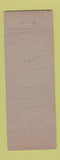 Matchbook Cover - Cedar Beach Resort Columbia City IN girlie