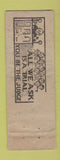 Matchbook Cover - Hotel Merritt Atchinson KS WEAR
