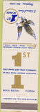 Matchbook Cover - 1st National Bank Boca Raton FL