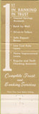 Matchbook Cover - 1st National Bank Boca Raton FL