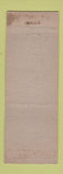 Matchbook Cover - Underhill Terminix Pest Control Wichita KS WORN