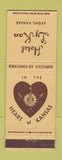 Matchbook Cover - Hotel Ly Kan Lyons KS
