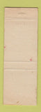 Matchbook Cover - Kingsley Bank KS WEAR
