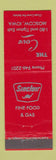 Matchbook Cover - The Cove Moscow IA Sinclair oil gas