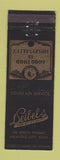 Matchbook Cover - Deibels Restaurant Arkansas City KS
